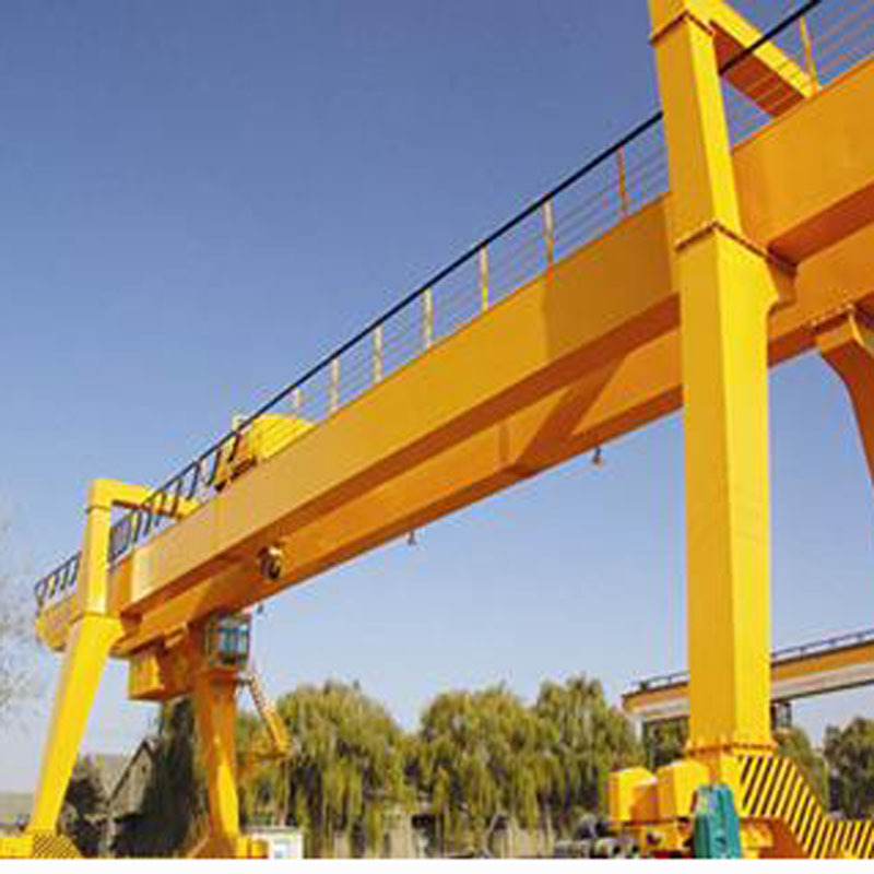 青岛日照威海烟台码头港口用50t龙门吊 单双主梁门式起重机龙门吊
