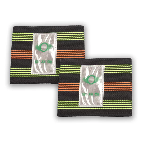 Korean Widened and Thickened Reflective Two-Green-One-Red Leggings with Elastic Wrist Guards for Mountaineering and Cycling Leggings