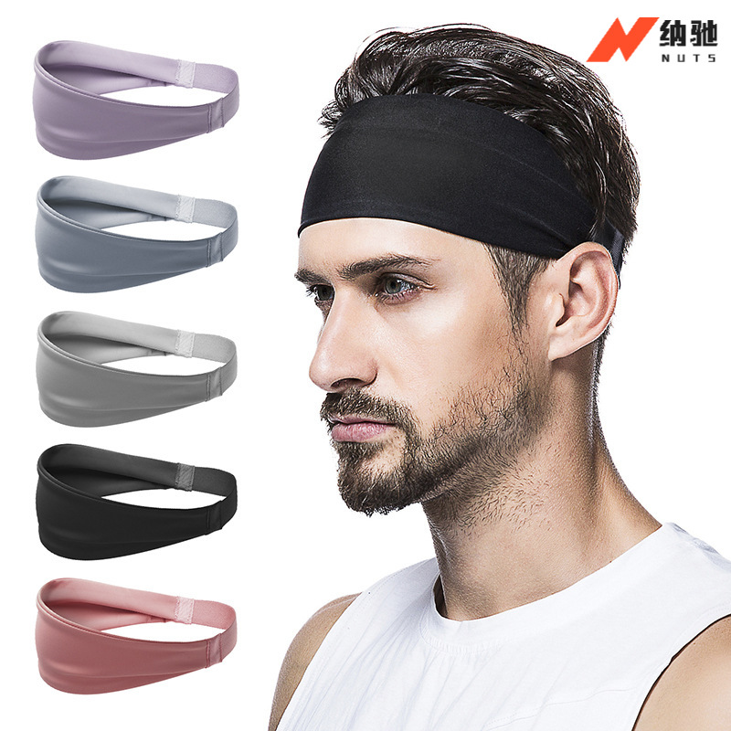 Sports Headband for Running and Fitness, Sweat-Absorbing Forehead Protector, Headband, Hairband, New Basketball Headband for Men and Women, Spring and Summer Sports Headband
