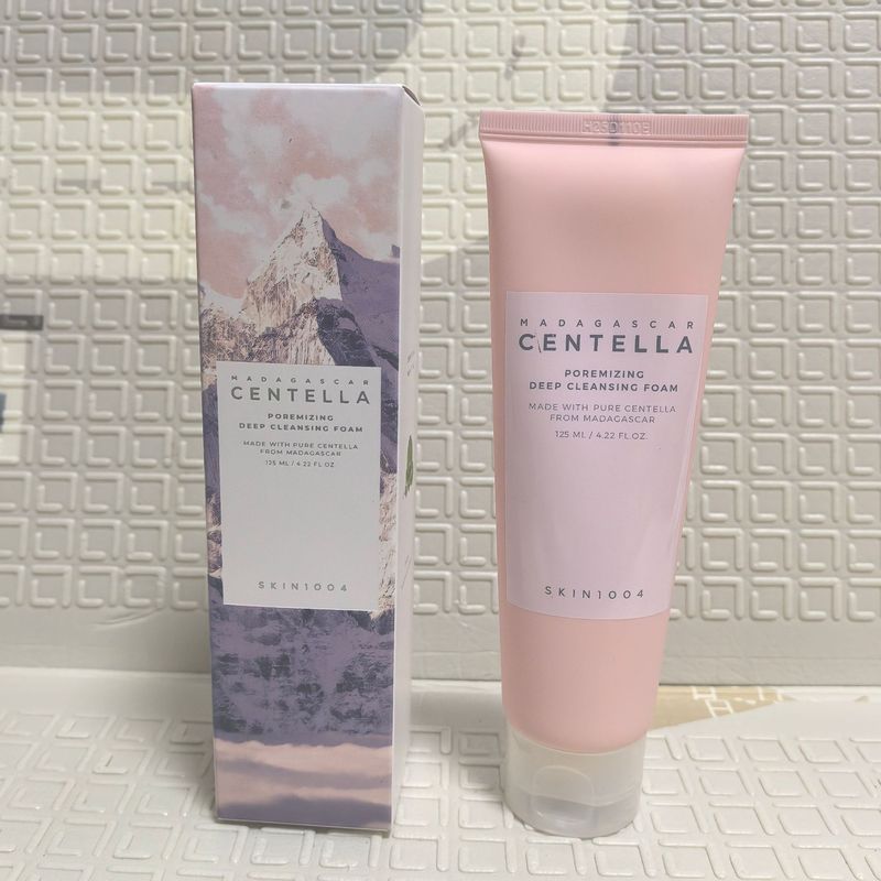 跨境 SKIN1004积雪草茶树洁面乳男女通用控油祛痘保湿洗面奶125ml|undefined