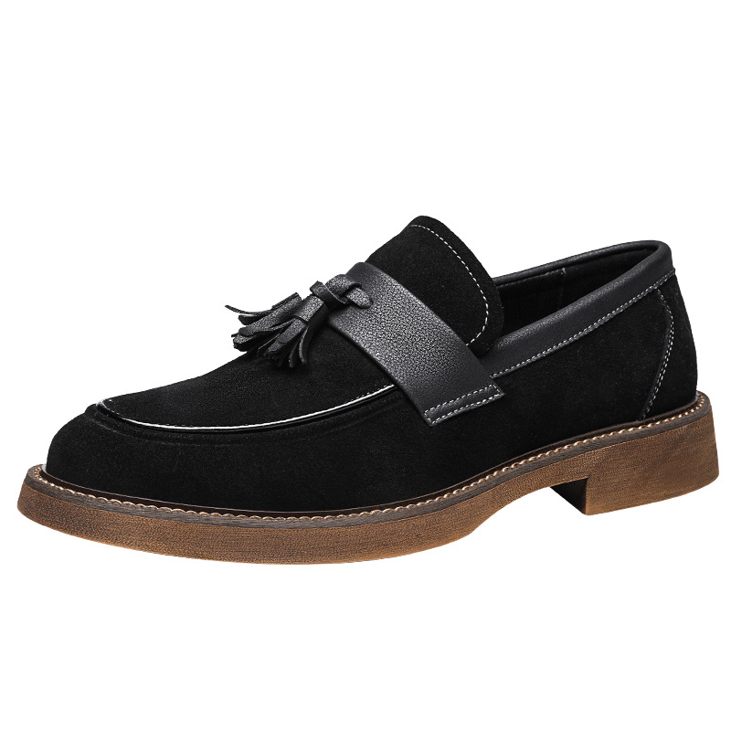 Fashion slip on shoes for men business casual shoes loafers office commuting casual men's shoes_voghion.com