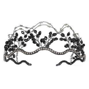 Japanese Style Flower Artificial Crystal Hair Band display picture 4