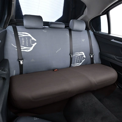 Car Rear Backrest Protective Universal seat cover - rear-backrest-cover-antlers-one-size-fits-all