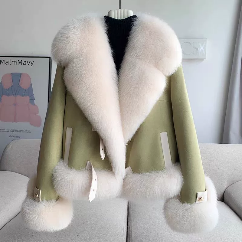 Lightweight winter down jacket, city style