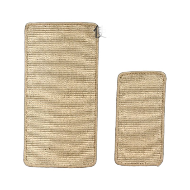 Sisal gato Scratch Board Mat montado en la pared resistente al desgaste anti-chip resistente a los arañazos sofá protección vertical molienda garra gato garra tablero de sisal mat
