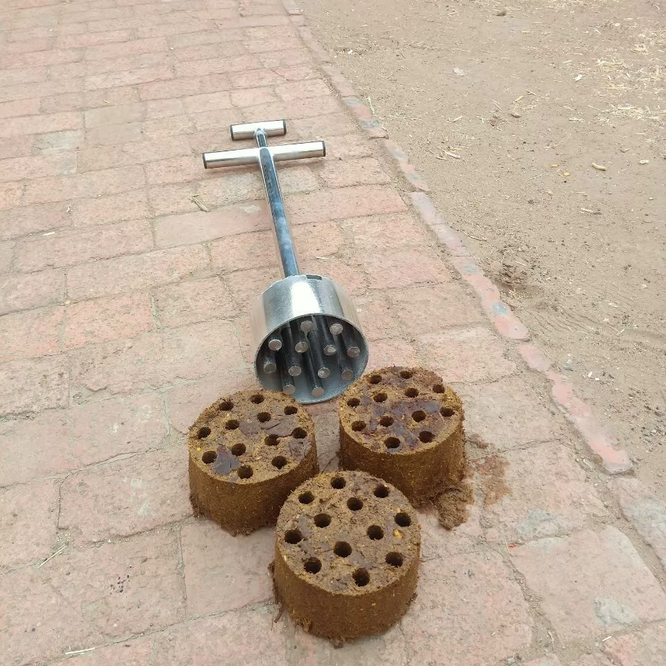 Утолщенный прессованный блок, блок-тягач, сотовый брикет, форма для коровьего навоза из нержавеющей стали