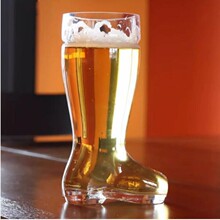 德式靴子啤酒杯创意异形酒杯饮料冷饮杯个性扎啤杯糖果杯干果杯子