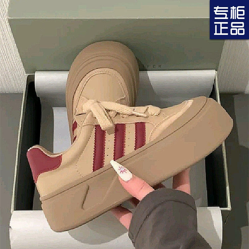 Dexun в западном стиле на платформе Maillard 2023 новая зимняя повседневная обувь с низким верхом, увеличивающая рост, Спортивная универсальная женская обувь