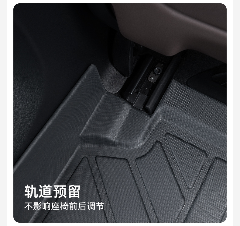 Qiao's TPE full-coverage car floor mats are suitable for Volkswagen Lavida, Sagitar, Magotan, Passat, Golf, and Tiguan L