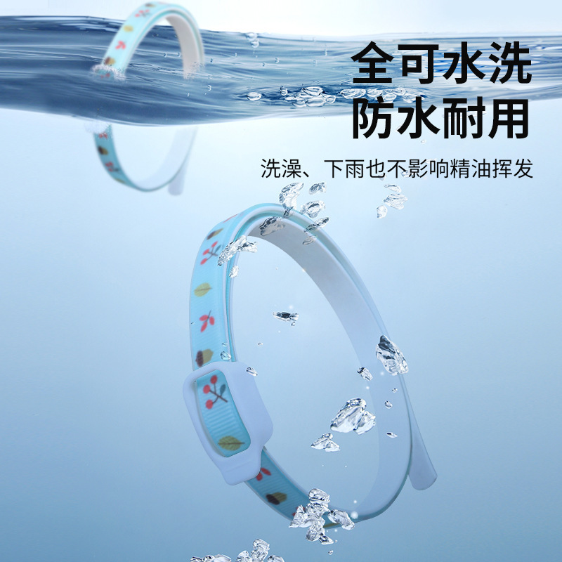 Collar de aceite esencial para mascotas ajustable para evitar mosquitos, ácaros, gato, perro, collar, collar, cadena de corte, suministros para mascotas