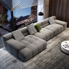 意式极简baxter豆腐块沙发科技布沙发客厅组合轻奢现代简约大小户