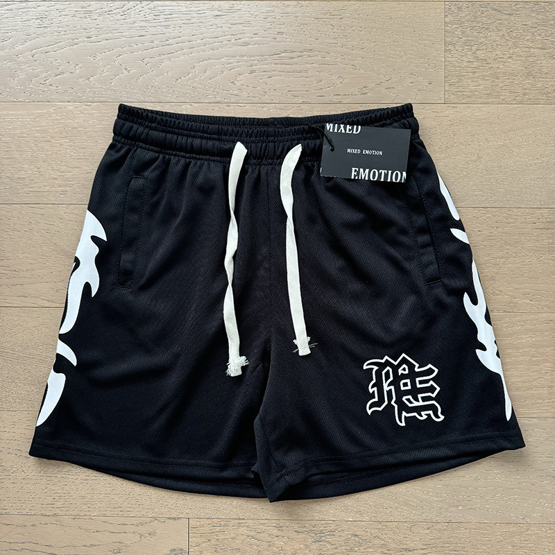 Tarjeta de marca de moda americana impresión de diamante caliente pareja de moda adolescente de verano chaqueta de manga corta camiseta