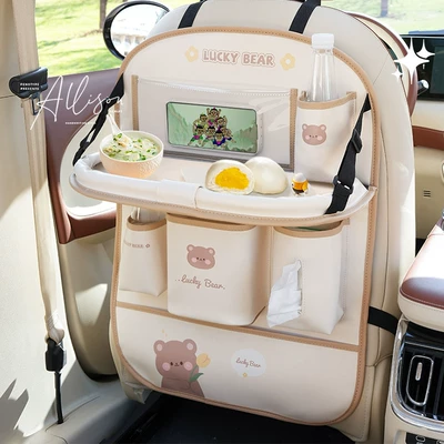 Chair back anti-kick pad: Car Rear Anti-Kick Pad Foldableing