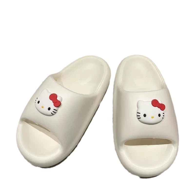 EVA slide slippers, chubby platform, non‑slip indoor/outdoor, sizes 36–41