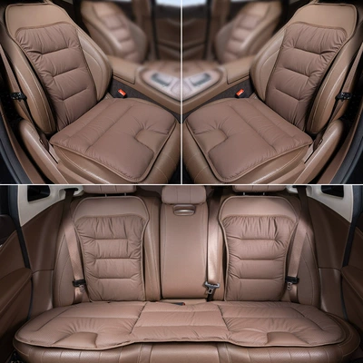 Four Seasons Pad: Car Seat Cushion, Suitable for - chestnut-brown-seven-piece-set-for-the-whole-car-audi
