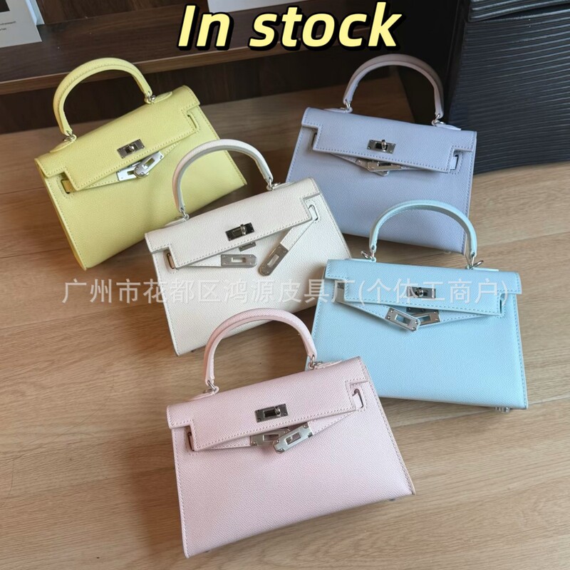 2026 New Mini Second Generation Kelly Bag, Palm Pattern Genuine Leather Women's Handbag, Fashionable Commuting Crossbody Shoulder Bag 2026 New Mini Second Generation Kelly Bag, Palm Pattern Genuine Leather Women's Handbag, Fashionable Commuting Crossbody Shoulder Bag