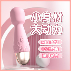Lailemini AV stick rechargeable vibrator silicone massage stick female appliances female adult sex toys