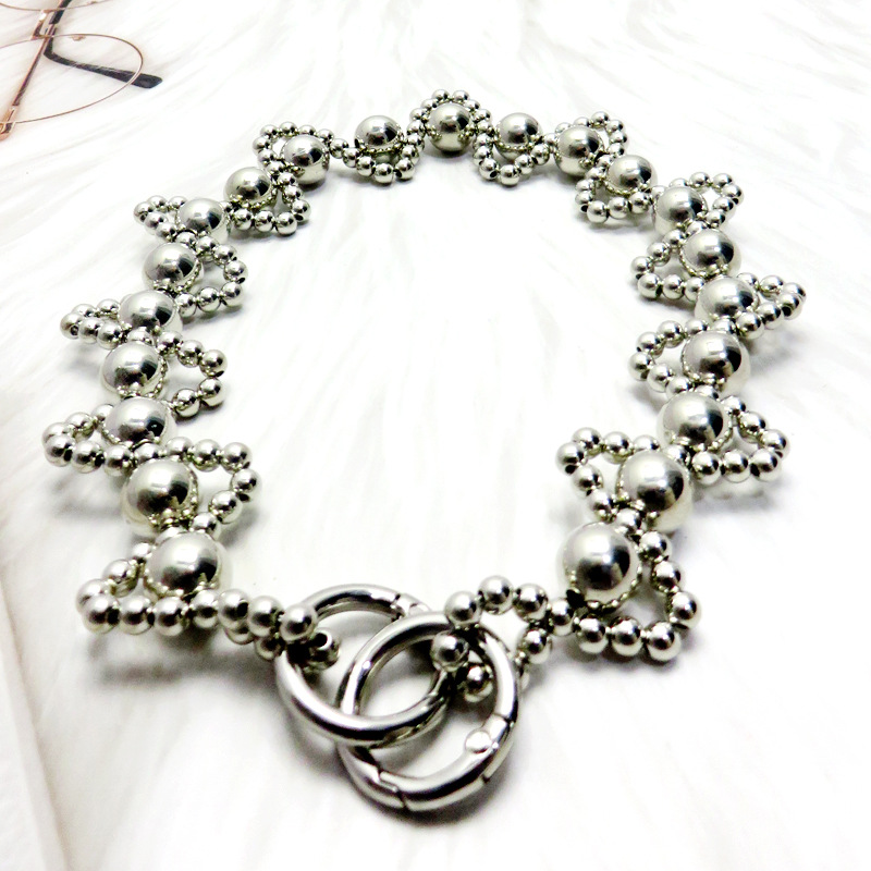 Mobile Phone Chain Wrist Strap Long Strap Can Be Worn on the Shoulder Pearl Chain High-End Fashion Crossbody Chain Lanyard Pearl Chain Neck Strap