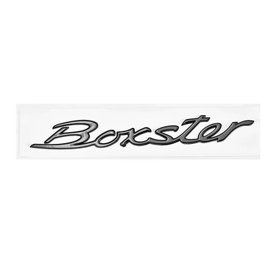 Car logo, Applicable Porsche Taycan - glossy-black-boxster