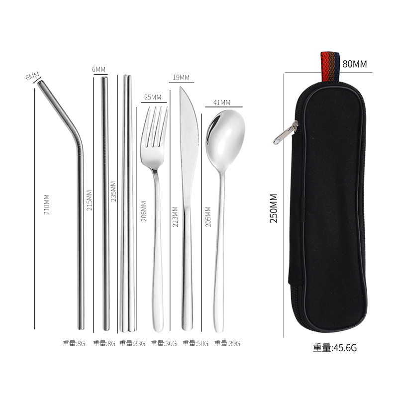 실버 세트 + 블랙 지퍼백