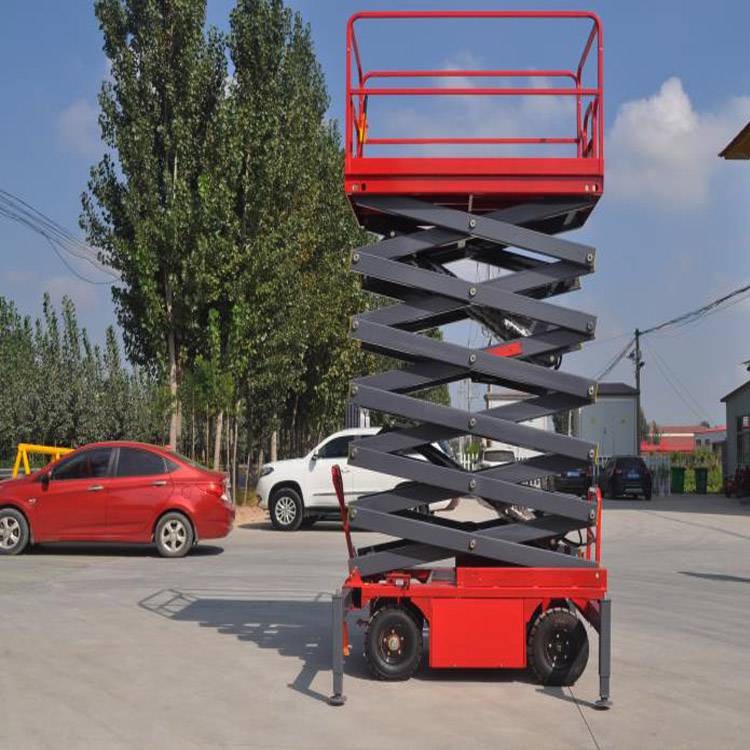 自行式升降作业平台 全自动升降作业平台车 自行走高空车