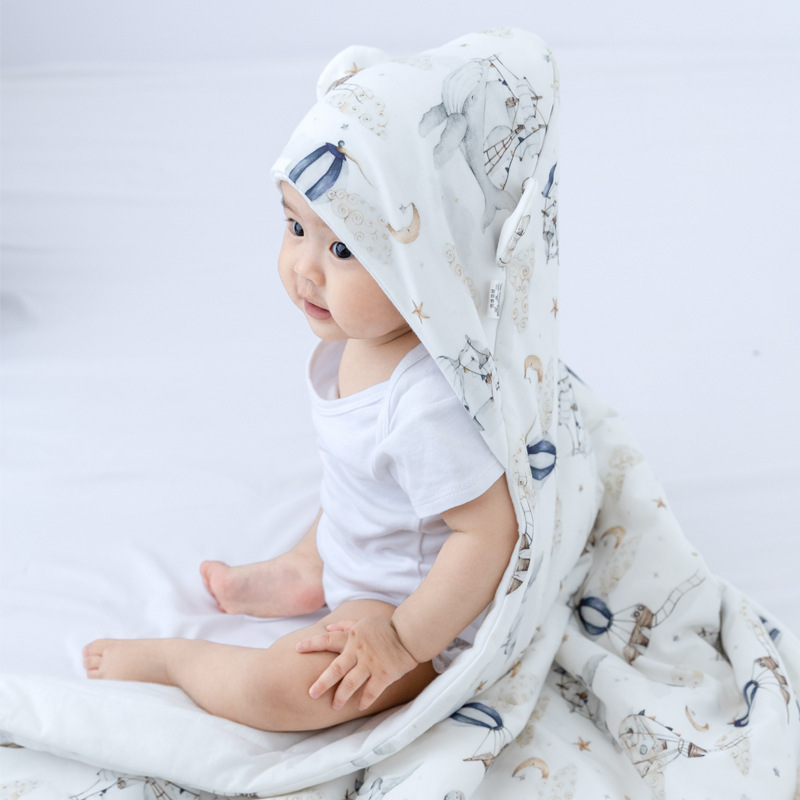 Baby Mulberry Silk Blanket, Class a Cotton Newborn Delivery Room Blanket, Newborn Baby Blanket, Delivery Room Wrap, Swaddling Towel