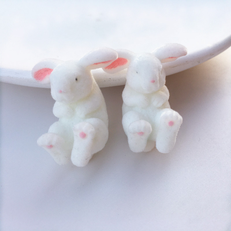 Cartoon Style Animal Resin Stoving Varnish Womenu0027S Ear Studs 1 Pair