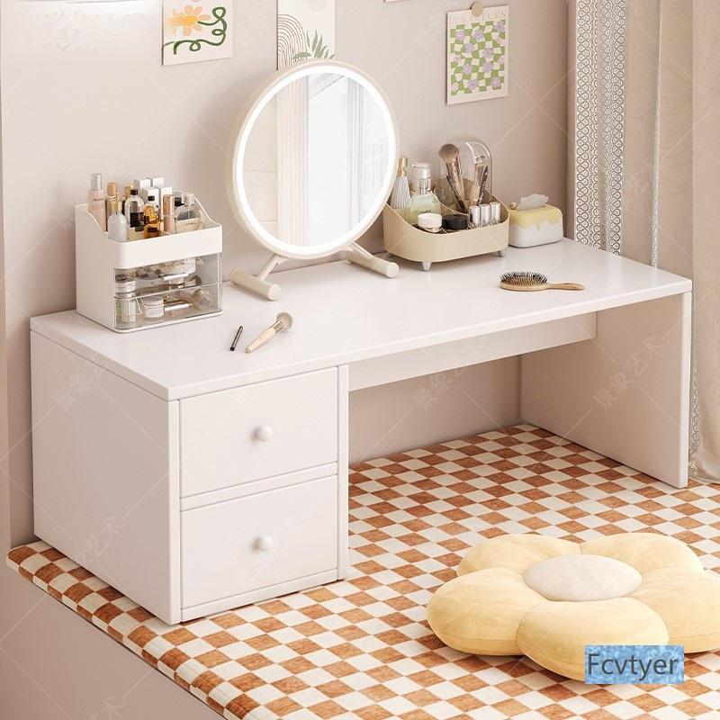 Dressing Table Small Internet Celebrity Bay Window Tatami Small Coffee Table Bedroom Bedside Sitting Low Table Ins Makeup Table