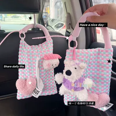 Hanging Bag Tissue Box, In-Car | Car tissue box/set