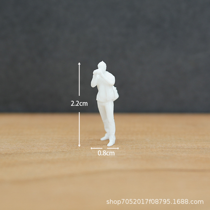 男女小人シーン撮影、サンドテーブルシーン素材、肌色白小人樹脂オーナメント|undefined
