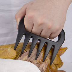 Manufacturer wholesale creative bear claw meat tearing meat splitter kitchen household tools hotel outdoor cooked food cutting hand guard