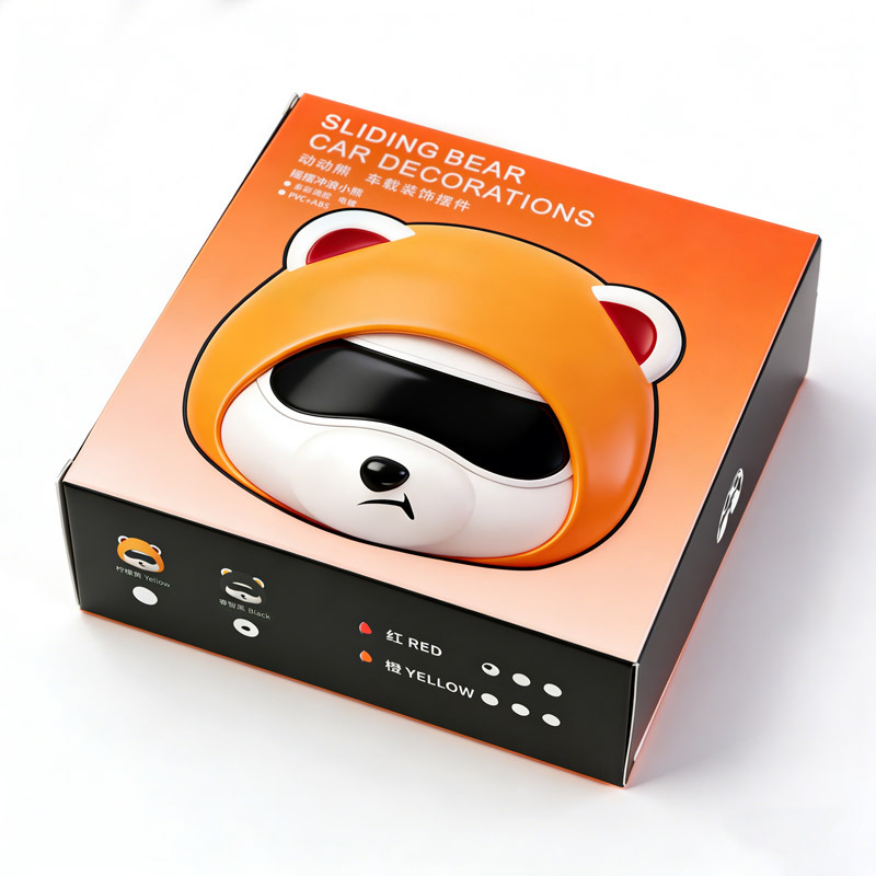 2026 New Model Car-Mounted Swinging Surfing Bear Creative Ornament for Car Dashboard High-End Fragrance Car Accessory