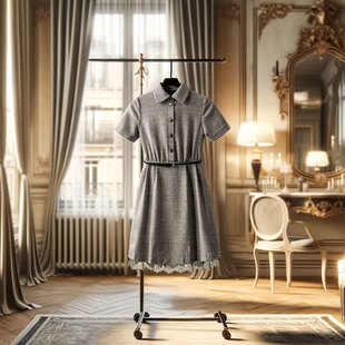 [JH-11] 2024 spring and summer French Hepburn style lace dress