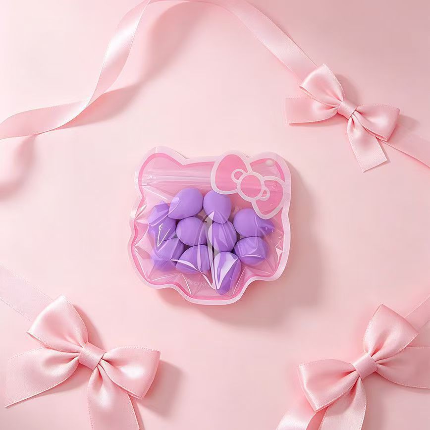 Esponja de Maquillaje en Gota Mini de Poliuretano Uso en Seco y Húmedo, Portátil para Maquillaje Facial image 4