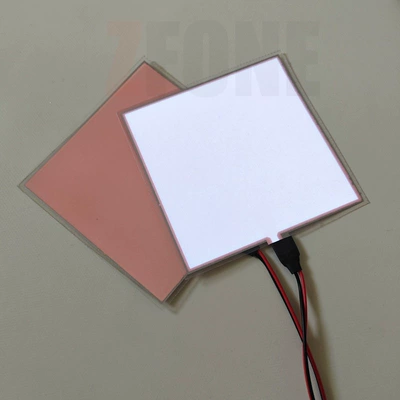 Cold light sheet — board, flexible light board 12V - cool-white-light-non-luminous-light-pink-5cm5cm-comes-with-battery-box