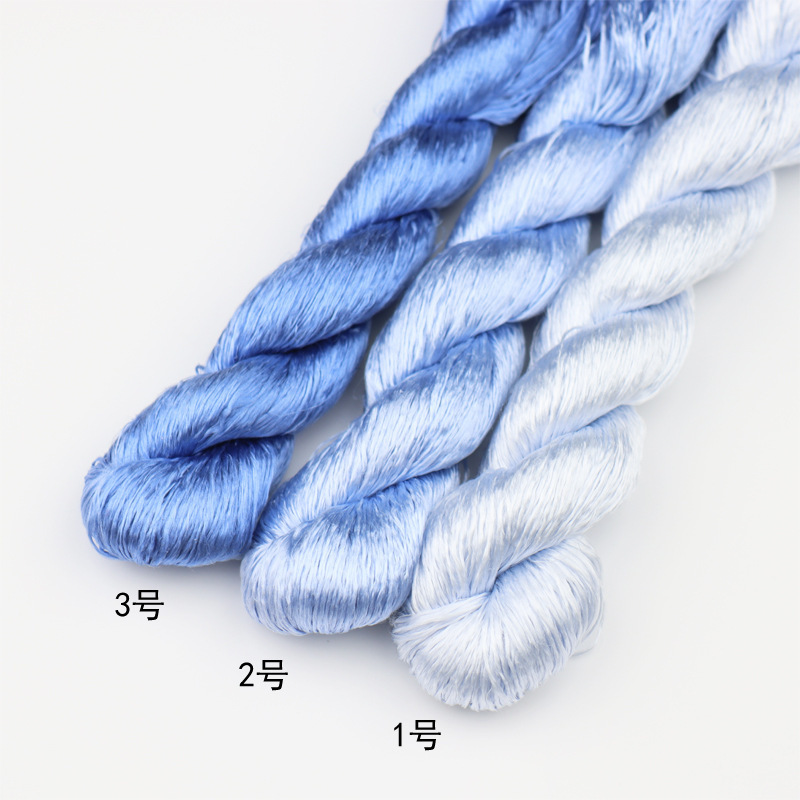 绒花缠花DIY手工制作材料无捻蚕丝线汉服配批发|undefined