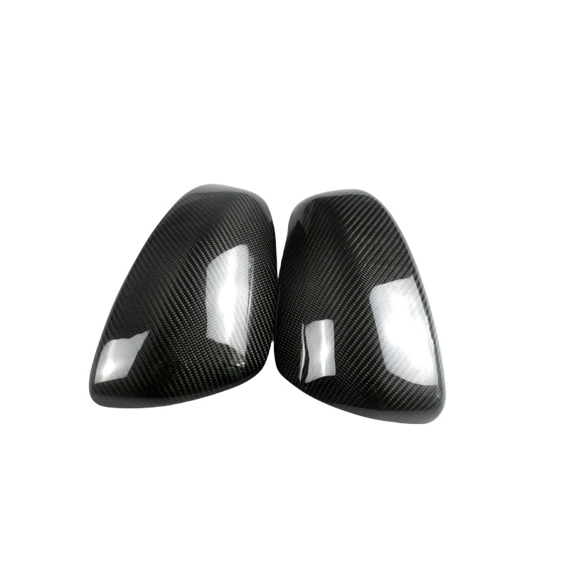 Adecuado para 09-19 Nissan 370Z Z34 fibra de carbono espejo Shell modificación revertir espejo retrovisor cubierta reflector cubierta etiqueta