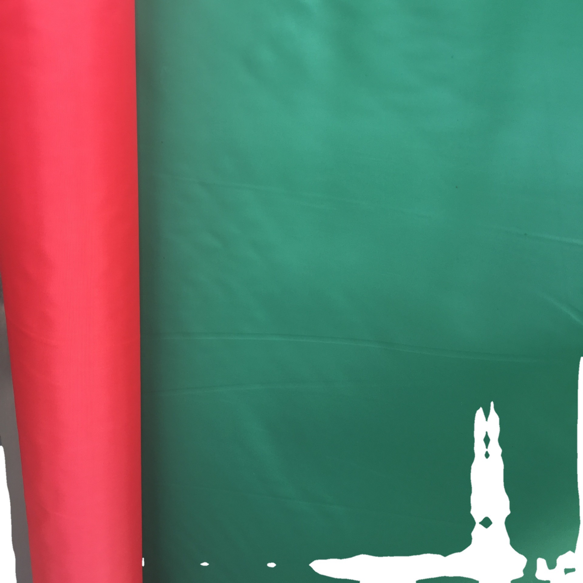 厂家直销 婚庆帐篷布料 加密加厚牛津布 异色pvc涂层