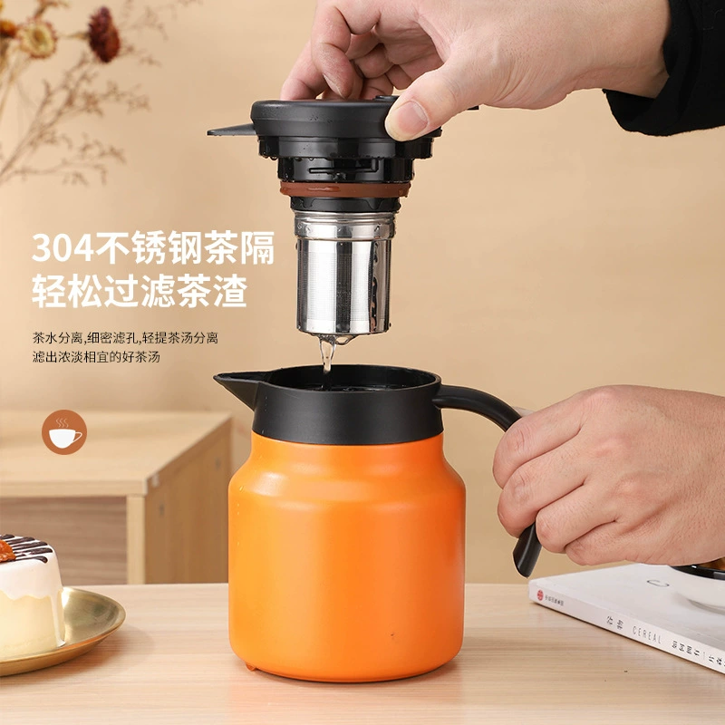 Capacious teapot, tea for home use, coffee pot, thermos, wholesale