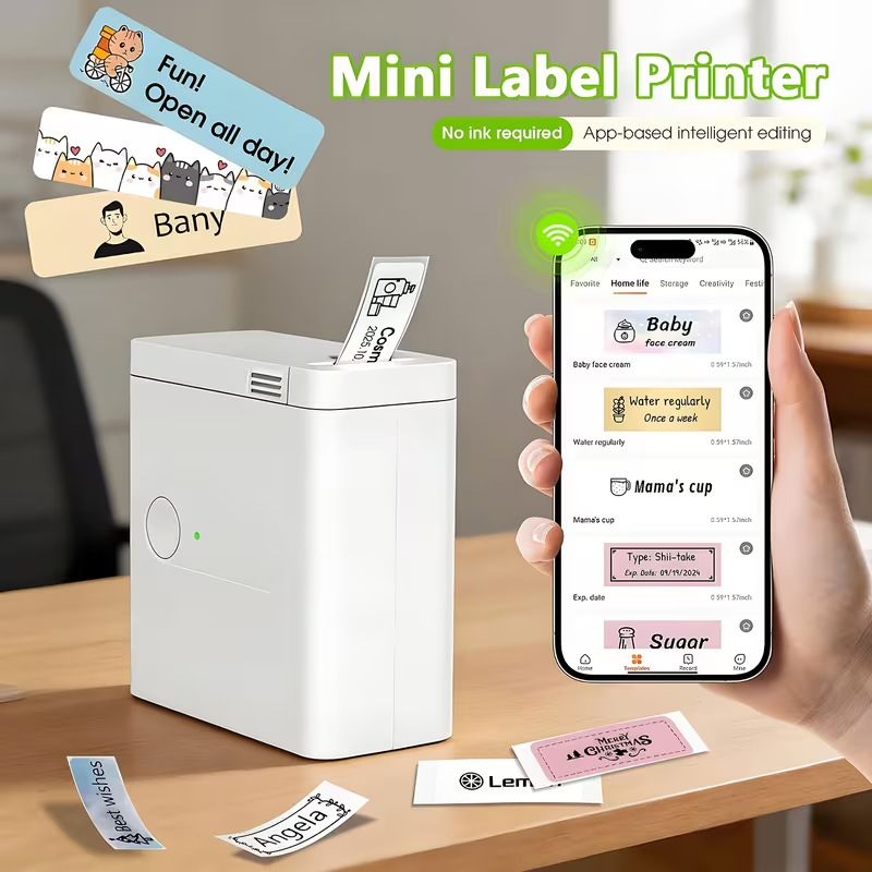 Amazon's Popular Portable Mini Label Thermal Printer Pocket Printer Export