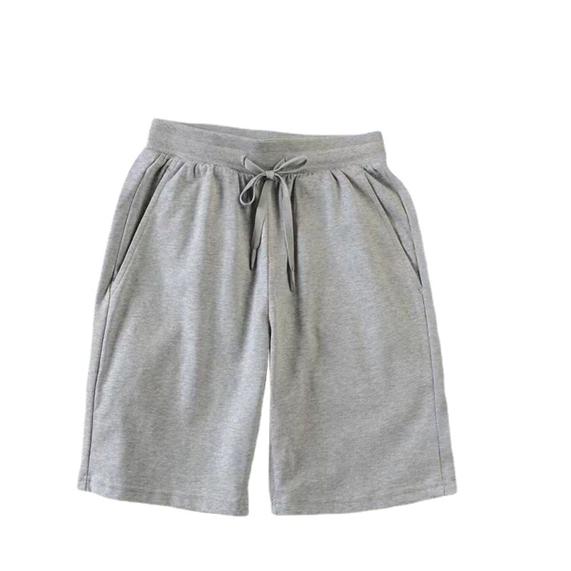 Pantalones cortos masculinos de Nueva tendencia, pantalones cortos casuales de moda, pantalones de algodón de cintura media, pantalones de cintura media de color sólido, impresión al por mayor de la fábrica de pantalones juveniles micro - bomba