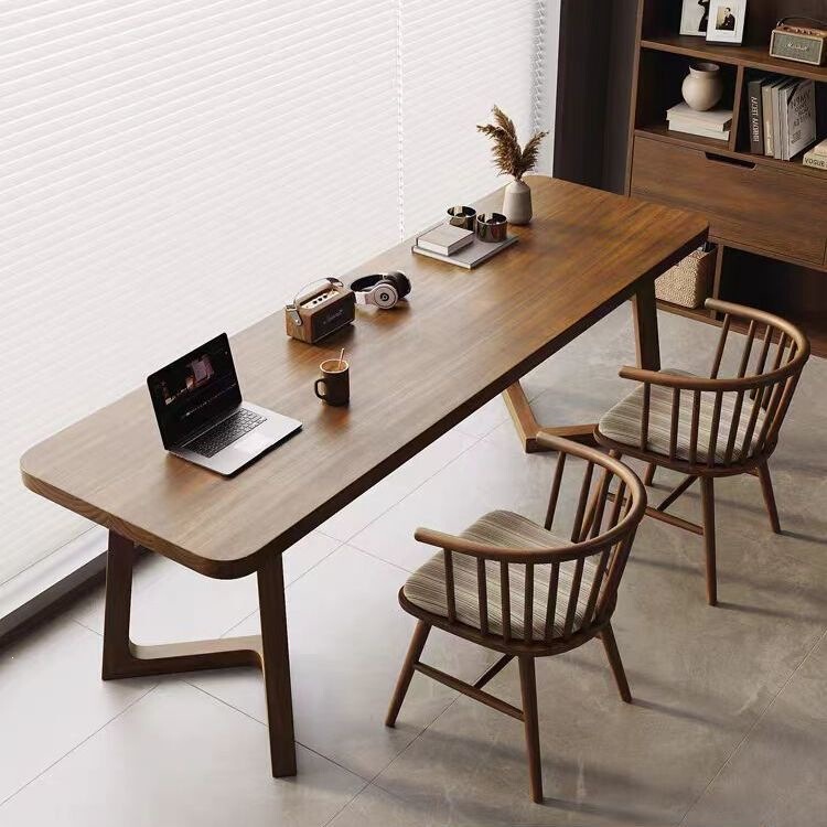 Simple Solid Wood Double Long Desk Modern Home Bedroom Wall-Mounted Work Desk Study Room Double Simple Long Table Simple Solid Wood Double Long Desk Modern Home Bedroom Wall-Mounted Work Desk Study Room Double Simple Long Table