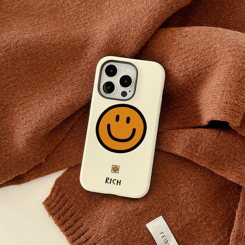 Feilin Material Feilin Vocabulary Words/Name Smiley Face Cute Modern Style Phone Cases Phone Accessories