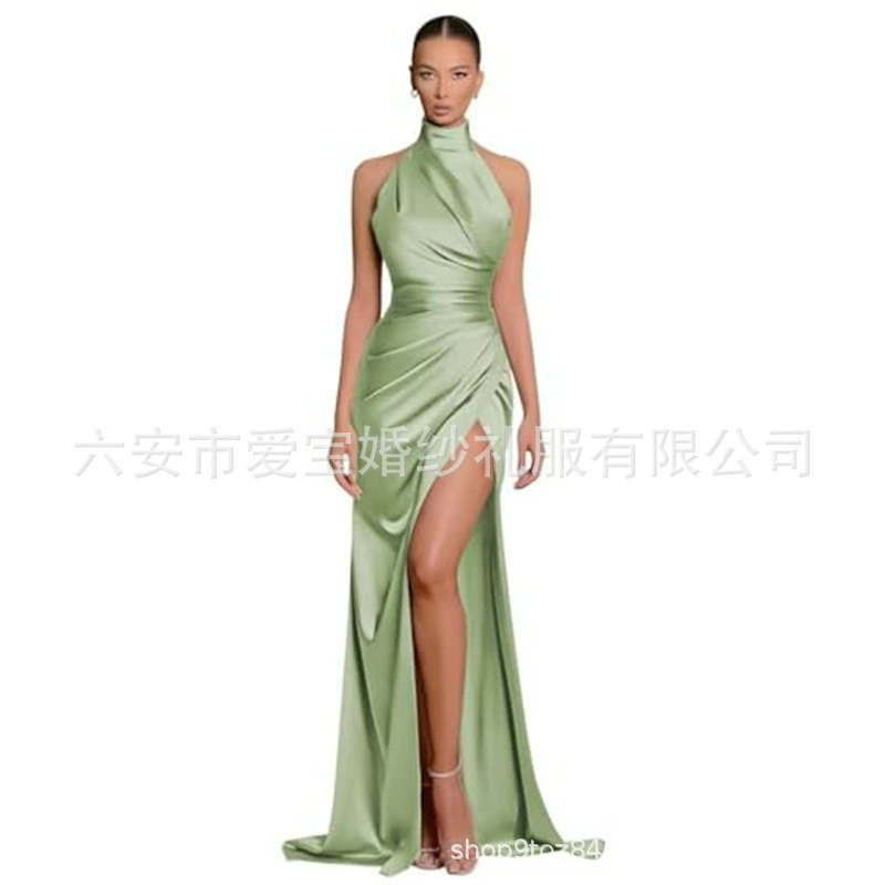 Длинное красное вечернее платье для невесты, AliExpress, (跨境贸易)