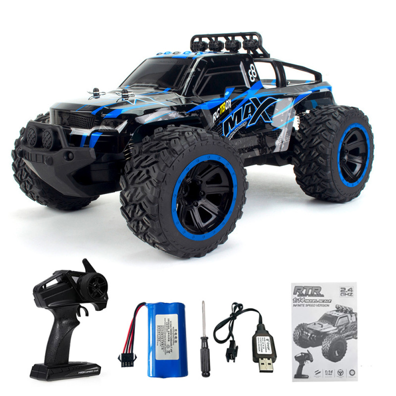 KYAMRC 1:14ビッグフット砂地ショートカードオフロード車高速RCリモコンカー子供用クライミングおもちゃ車|undefined