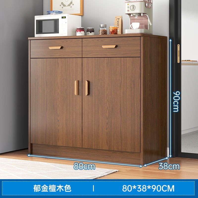 Gabinete de té sala de estar gabinete de comedor artículos domésticos de madera maciza para preparar comidas contra la pared armario de almacenamiento armario de cocina