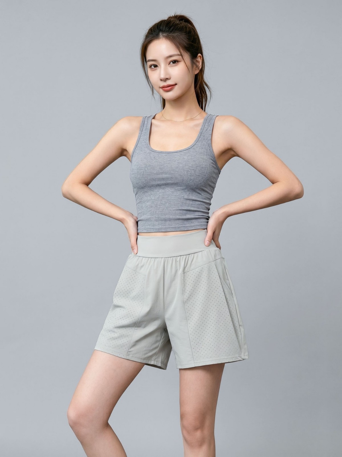 Summer Loose Fitness Running Shorts for Women, High-Waisted Slimming Sports Shorts, Breathable Quick-Dry Premium Yoga Shorts