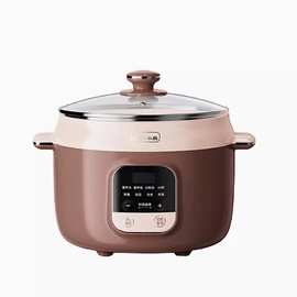 小熊 DDZ-C25X7 电炖锅电炖盅紫砂锅隔水炖锅燕窝炖盅2.5L升