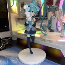 Furyu现货SEGA初音未来百合仙玉桂狗大耳狗景品Q版手办模型摆件