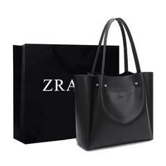 ZA家クロスボーダー女性カバン新型トートバッグ学院風手提げ大容量シングルショルダー通勤ショッピングカバン